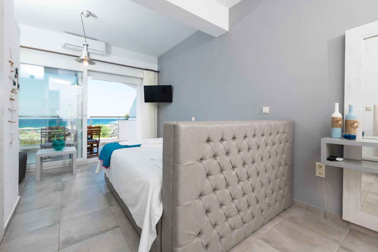 Artemis Beach Apartments Chrisi Ammoudia Eksteriør billede